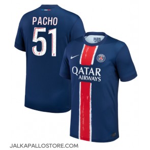 Paris Saint-Germain Willian Pacho #51 Kotipaita 2024-25 Lyhythihainen